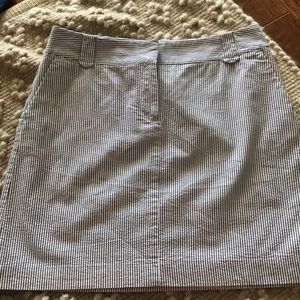 Ann Taylor loft seersucker skirt size 4